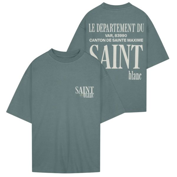 Saint Blanc Canton 83 T-shirt Blauw