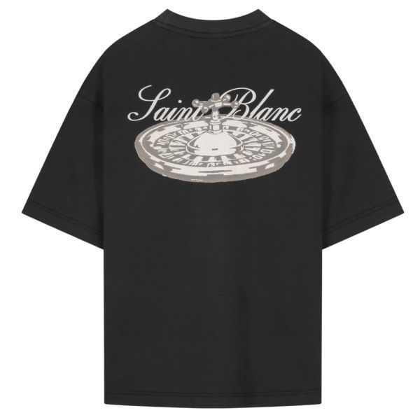 Saint Blanc Casino T-shirt Zwart