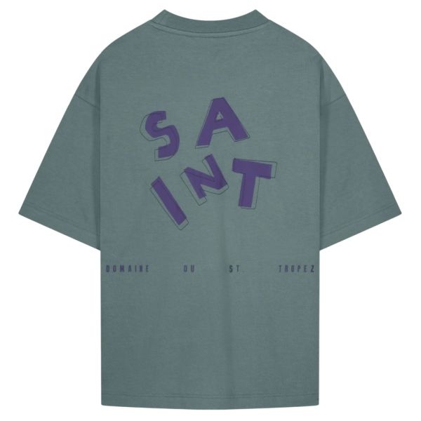 Saint Blanc Domaine T-shirt Blauw