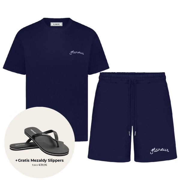 Flâneur signature zomerset navy