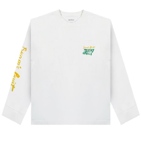 Bram’s Fruit Canopy Longsleeve T-shirt Wit