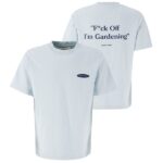 Bram’s Fruit Gardening T-shirt Licht Blauw