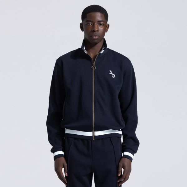 Bram's Fruit Monogram Jack Navy