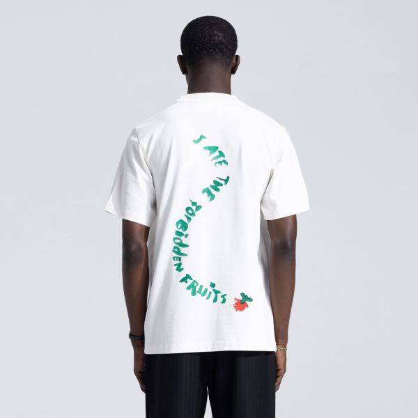 Bram’s Fruit Snake T-shirt Wit