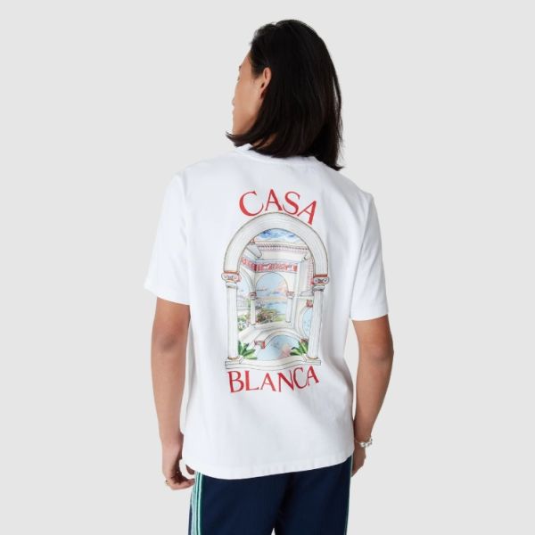 Casablanca Le Passage T-shirt Wit