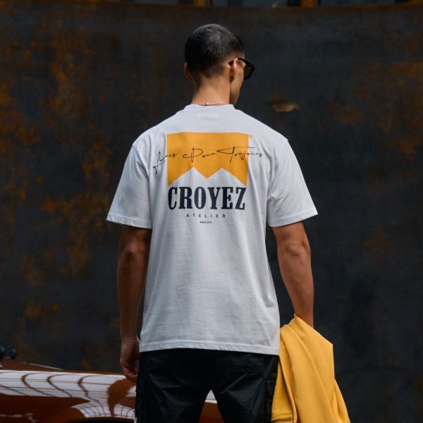 Croyez Fumes T-shirt Wit