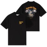 Croyez Vintage Eagle T-shirt Zwart