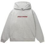 Daily Paper Chain Stitch Oversized Hoodie Grijs