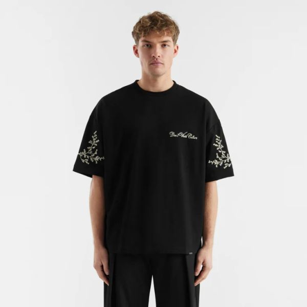 Don't Waste Culture Eclaris T-shirt Zwart