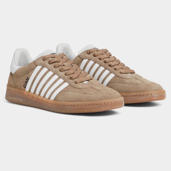 Dsquared2 Boxer Sneaker Bruin/Wit