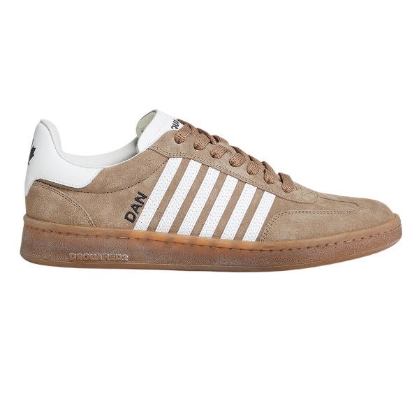Dsquared2 Boxer Sneaker Bruin/Wit