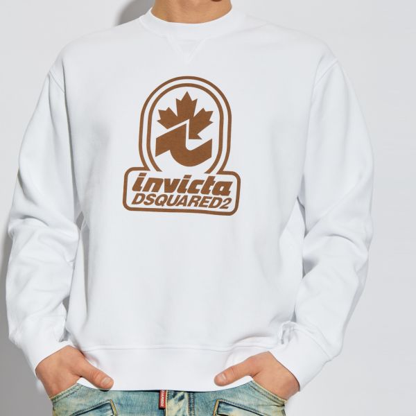 Dsquared2 Invicta Cool Fit Sweater Wit