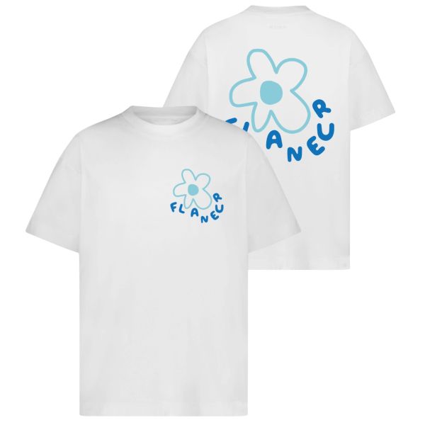 Flâneur Blossom T-shirt Wit