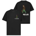 Flâneur Blurred Stroller T-shirt Zwart