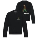 Flâneur Blurred Stroller Sweater Zwart