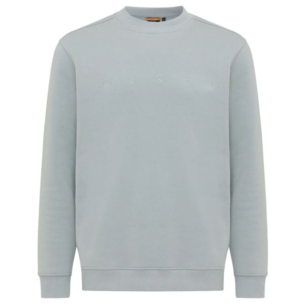 Genti Logo Sweater Groen
