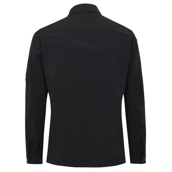 Genti Power Monogram Overshirt Zwart