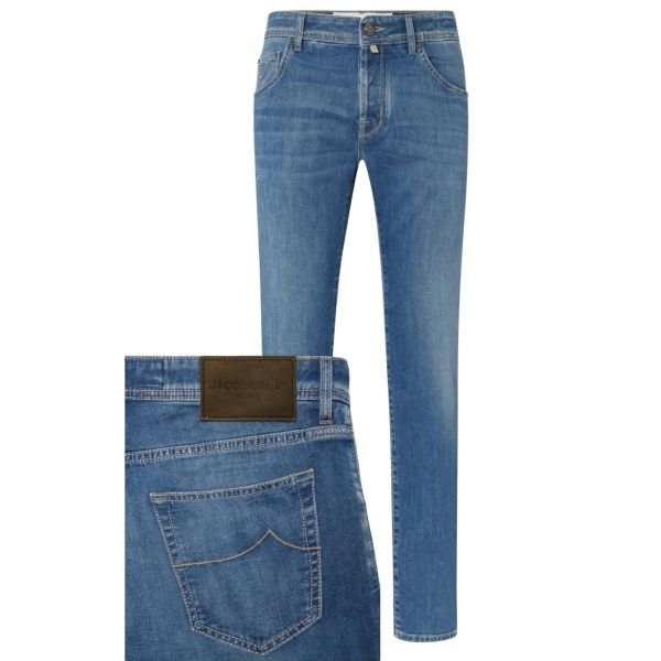 Jacob Cohën Nick Super Slim Jeans 200D Blauw