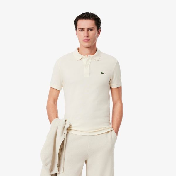 Lacoste Slim Fit Polo Off White