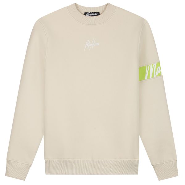 Malelions Captain Sweater Beige