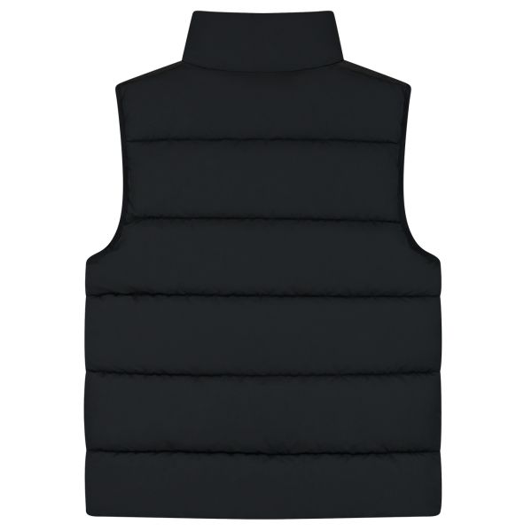 Malelions Matt Crinkle Padded Bodywarmer Zwart