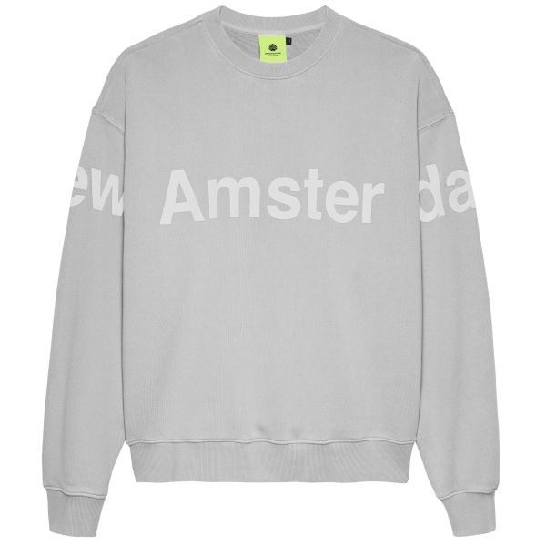 New Amsterdam Surf Association Line Sweater Grijs