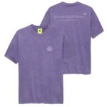 New Amsterdam Surf Association Logo Washed T-shirt Paars