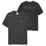 New Amsterdam Surf Association Logo Washed T-shirt Zwart