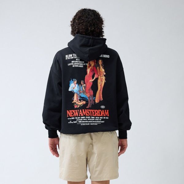 New Amsterdam Surf Association Rated Hoodie Zwart