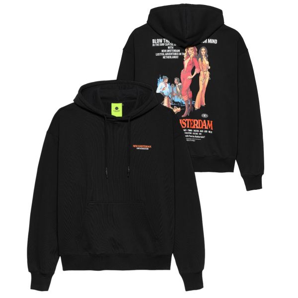 New Amsterdam Surf Association Rated Hoodie Zwart