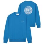 Olaf Spiral Face Sweater Blauw