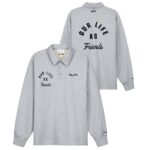 Olaf Varsity Polo Sweater Grijs