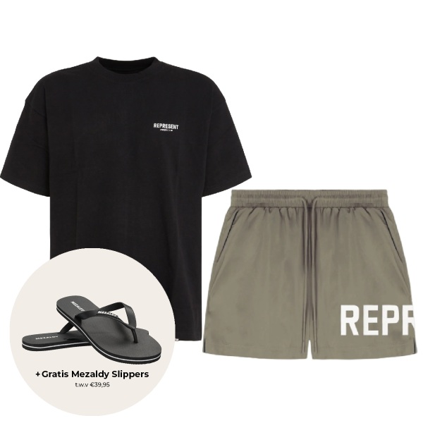represent owners club zomerset zwart khaki