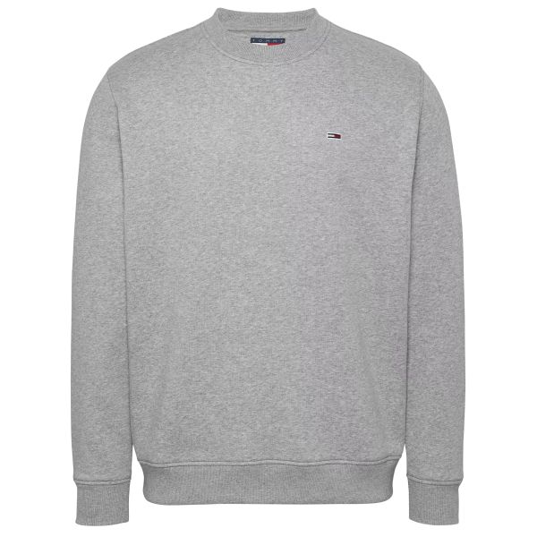 Tommy Jeans Flag Sweater Grijs