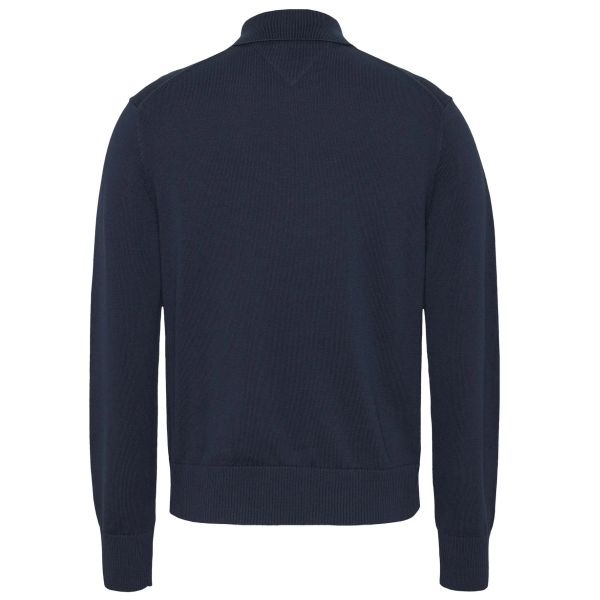 Tommy Jeans Slim Essential Polo Sweater Navy