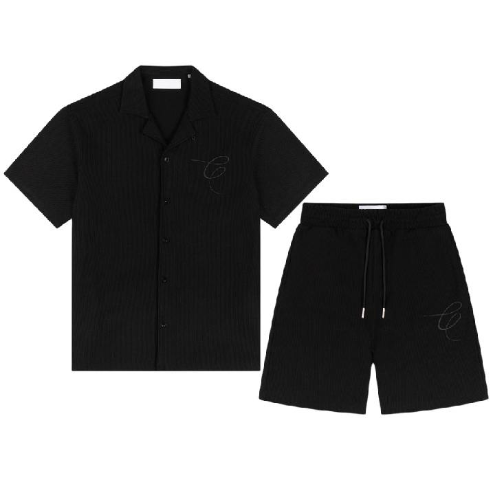 Croyez ribbed zomerset zwart