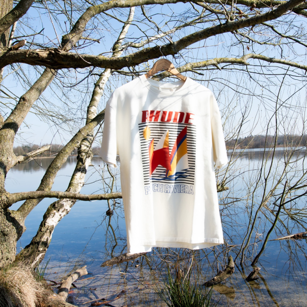Rhude Poster T-shirt Off White