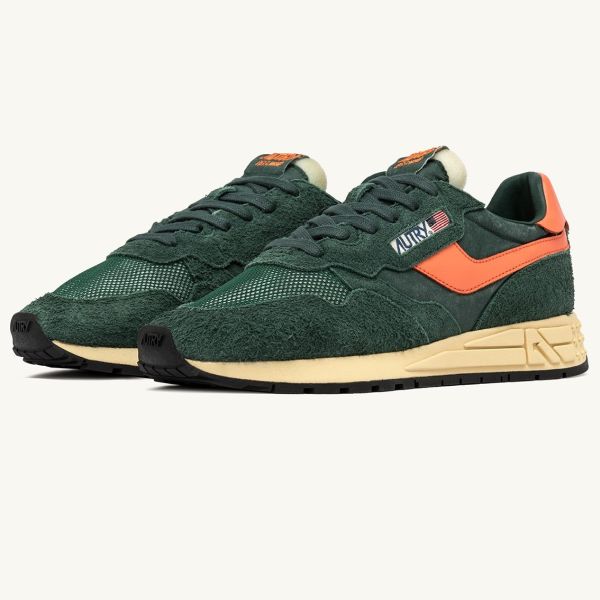 Autry Reelwind Low Sneaker Donker Groen