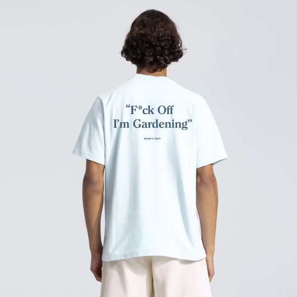 Bram’s Fruit Gardening T-shirt Licht Blauw