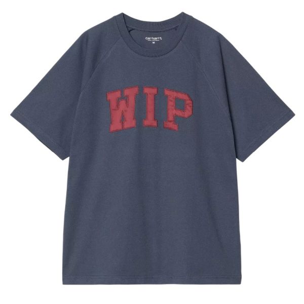 Carhartt WIP Logo T-shirt Blauw