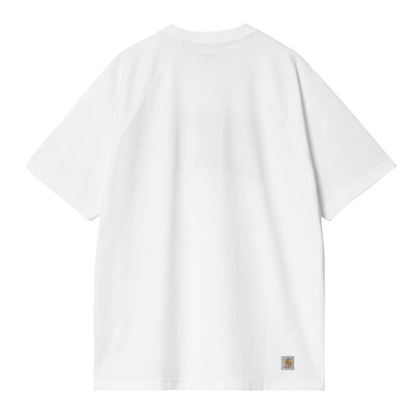 Carhartt WIP Logo T-shirt Wit