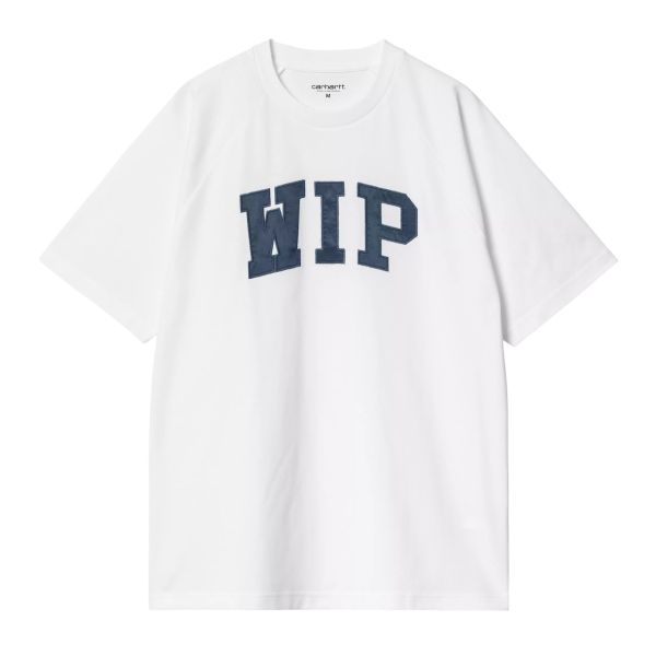 Carhartt WIP Logo T-shirt Wit