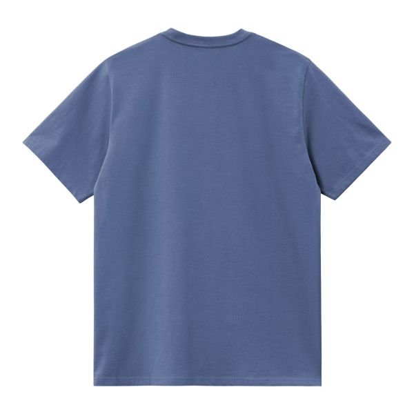Carhartt WIP American Script T-shirt Blauw