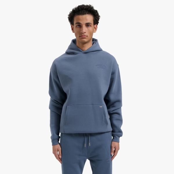 Croyez Fraternité Hoodie Blauw