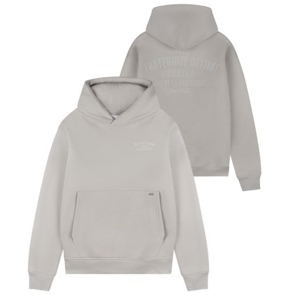 Croyez Fraternité Hoodie Grijs