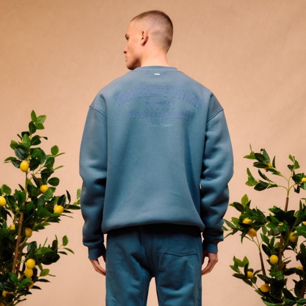 Croyez Fraternité Sweater Blauw