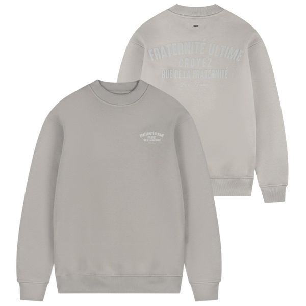 Croyez Fraternité Sweater Grijs