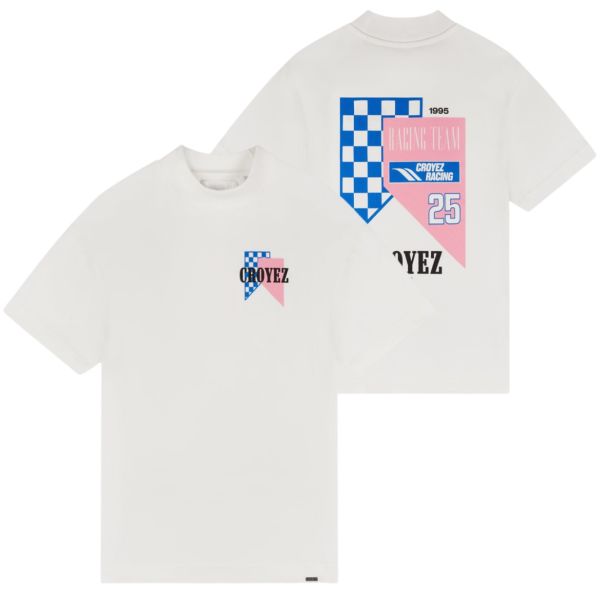 Croyez Fumes Flag T-shirt Off White