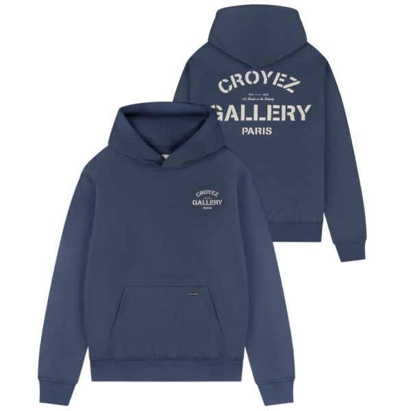 Croyez Gallery Hoodie Blauw