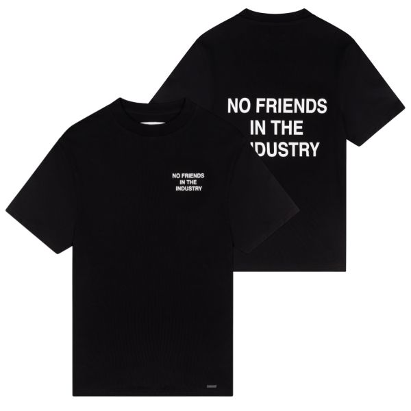 Croyez No Friends T-shirt Zwart